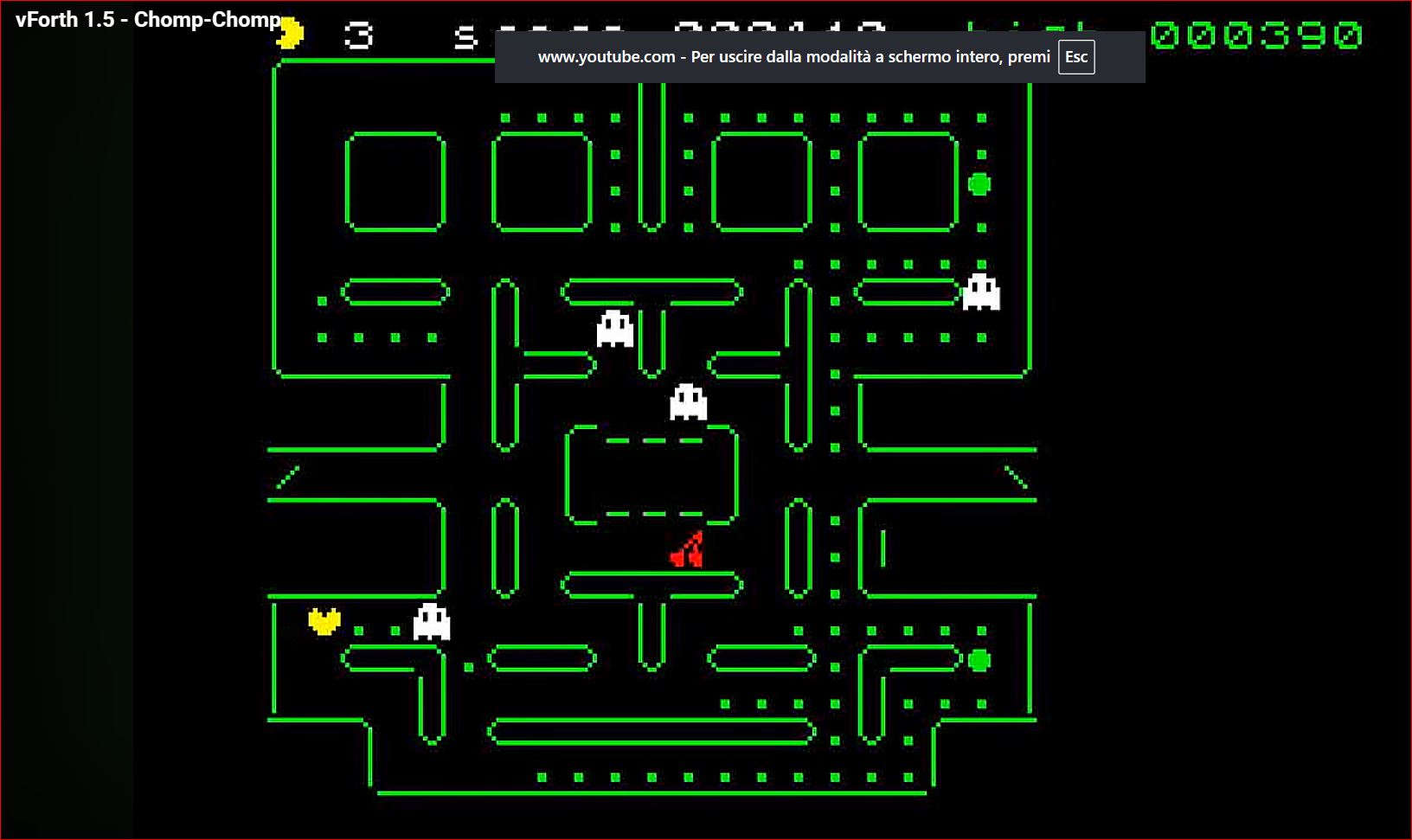 Chomp game in vForth