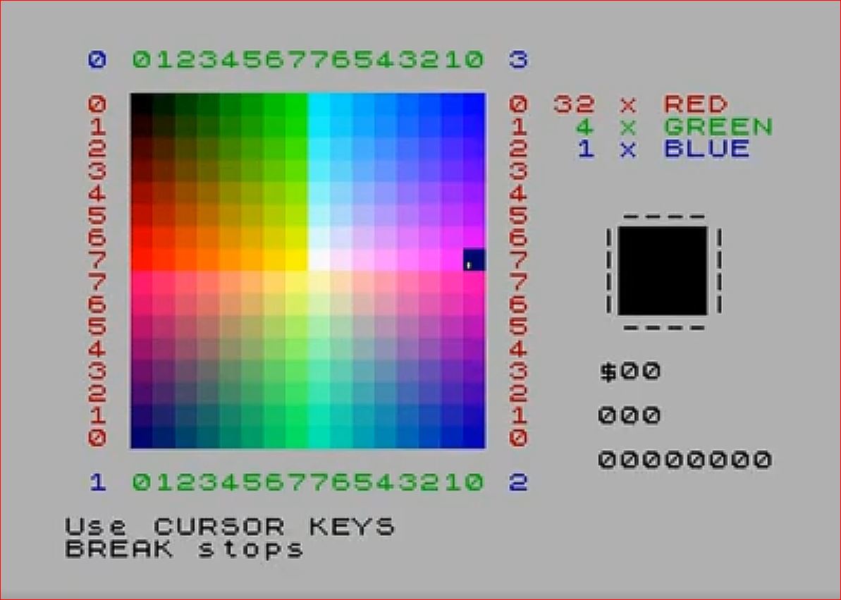 Layer 2 Color Picker in vForth